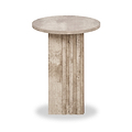 Elkton Concrete Effect Wood Side Table from Roseland Furniture