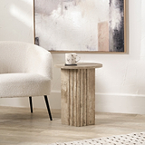 Elkton Concrete Effect Wood Side Table from Roseland Furniture