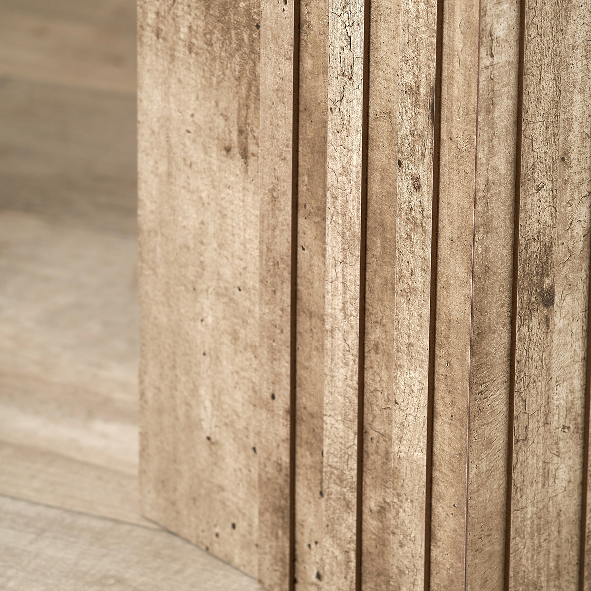 Elkton Concrete Effect Wood Side Table from Roseland Furniture