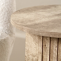 Elkton Concrete Effect Wood Side Table from Roseland Furniture