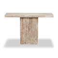 Elkton Concrete Effect Wood Console Table from Roseland Furniture