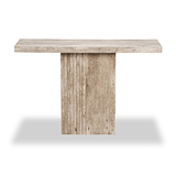 Elkton Concrete Effect Wood Console Table from Roseland Furniture