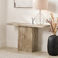 Elkton Concrete Effect Wood Console Table from Roseland Furniture