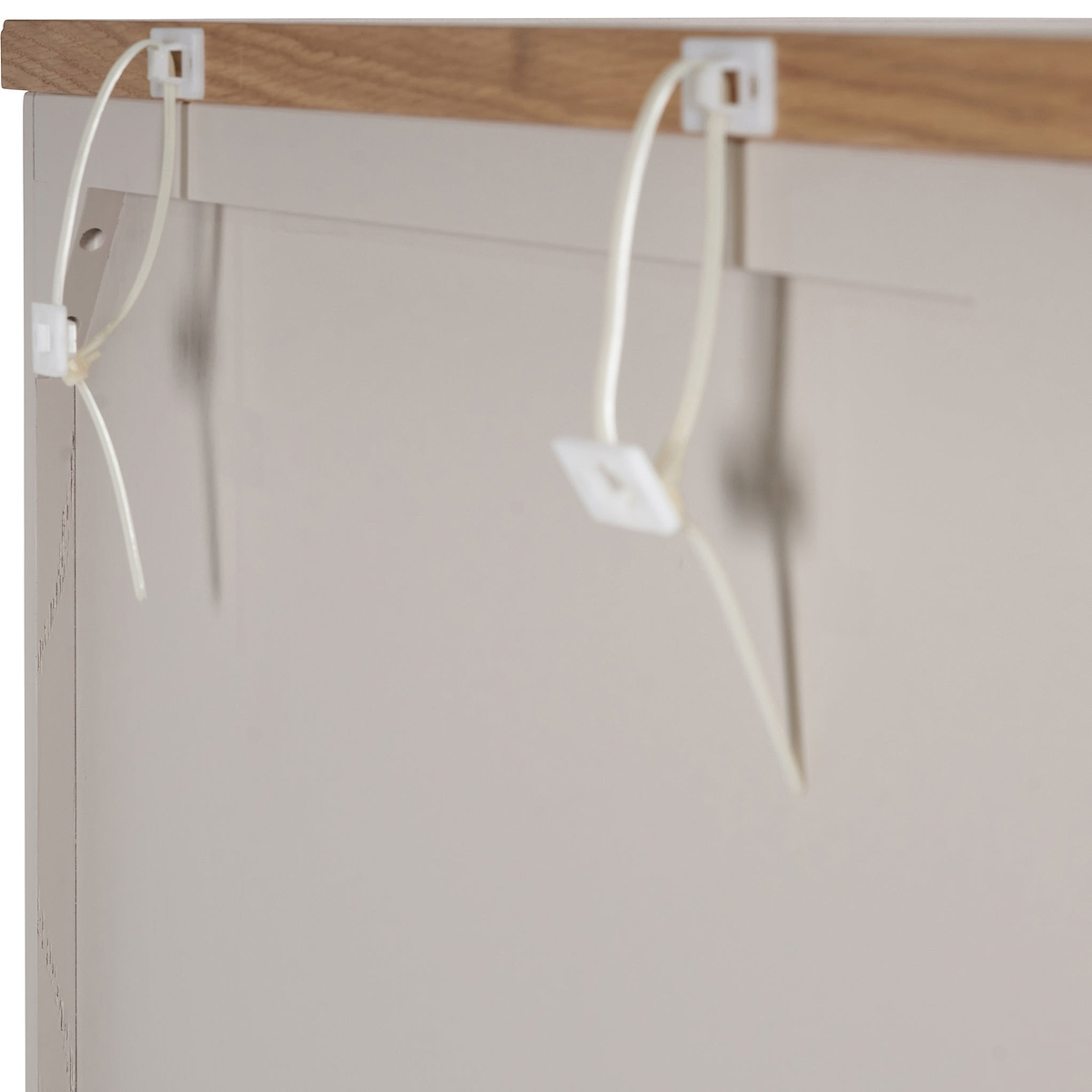 Fairford White Wood 5 Shelf Unit from Roseland Furniture