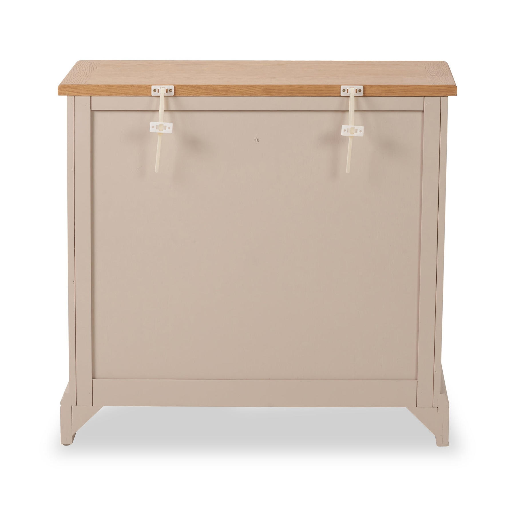 Fairford White Wood 2 Drawer Console Table from Roseland Furniture