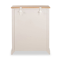 Fairford White Wood 5 Drawer from Roseland Furniture