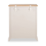 Fairford White Wood 5 Drawer from Roseland Furniture