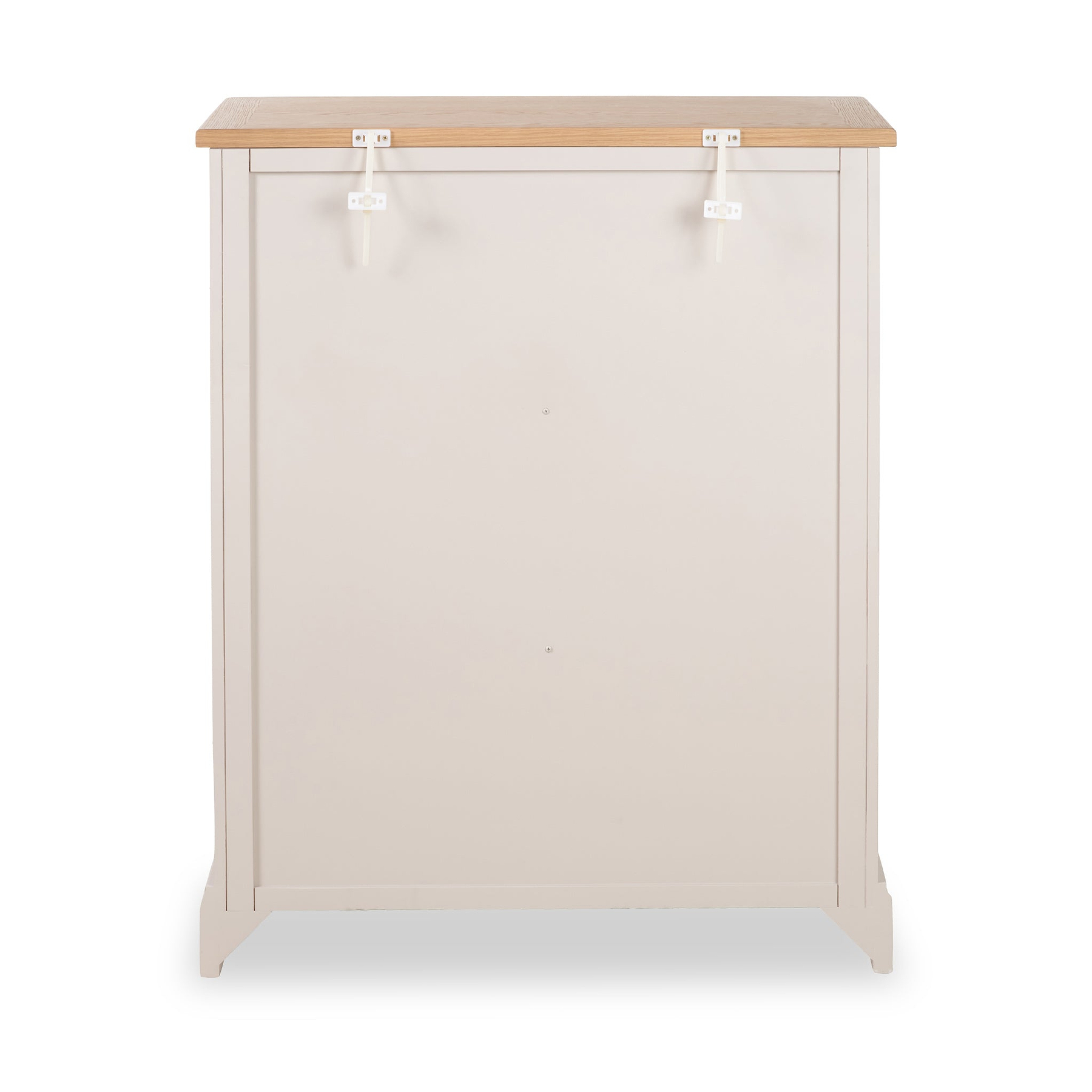 Fairford White Wood 5 Drawer from Roseland Furniture