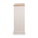 Fairford White Wood 5 Drawer from Roseland Furniture
