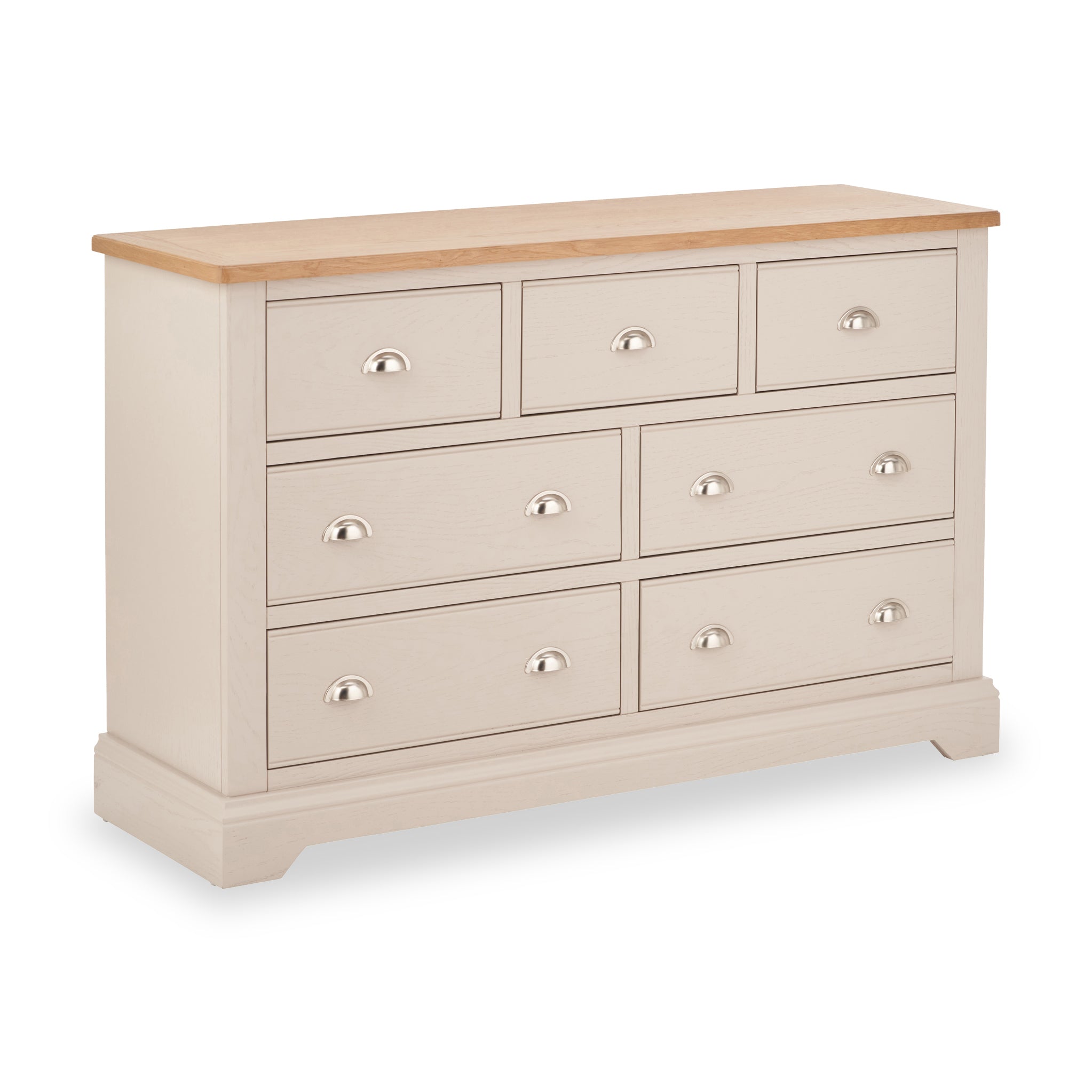 Fairford Country Cottage Pine & Oak 7 Drawer Chest of Drawers Roseland Fairford Country Cottage Pine & Oak 7 Drawer Chest of Drawers Roseland