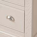 Fairford White Wood 7 Drawer from Roseland Furniture