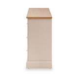 Fairford White Wood 7 Drawer from Roseland Furniture