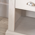Fairford White Wood 1 Drawer from Roseland Furniture