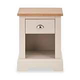 Fairford White Wood 1 Drawer from Roseland Furniture