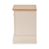Fairford White Wood 1 Drawer from Roseland Furniture