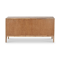 Gio Acacia Wood 4 Door Sideboard Angle2 from Roseland Furniture