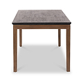 Gio Acacia Wood Dining Table Front1 from Roseland Furniture