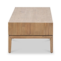 Gio Acacia Wood 2 Drawer Coffee Table from Roseland Furniture