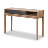 Gio Acacia Wood 1 Drawer Console Table from Roseland Furniture