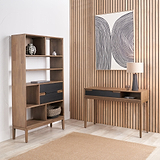 Gio Acacia Wood 1 Drawer Console Table from Roseland Furniture