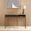 Gio Acacia Wood 1 Drawer Console Table from Roseland Furniture