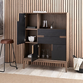 Gio Acacia Wood Display Unit from Roseland Furniture