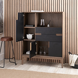 Gio Acacia Wood Display Unit from Roseland Furniture