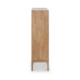 Gio Acacia Wood Display Unit from Roseland Furniture