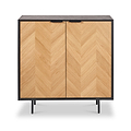 Hailee 2 Door Bar Cabinet from Roseland Furniture