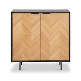 Hailee 2 Door Bar Cabinet from Roseland Furniture