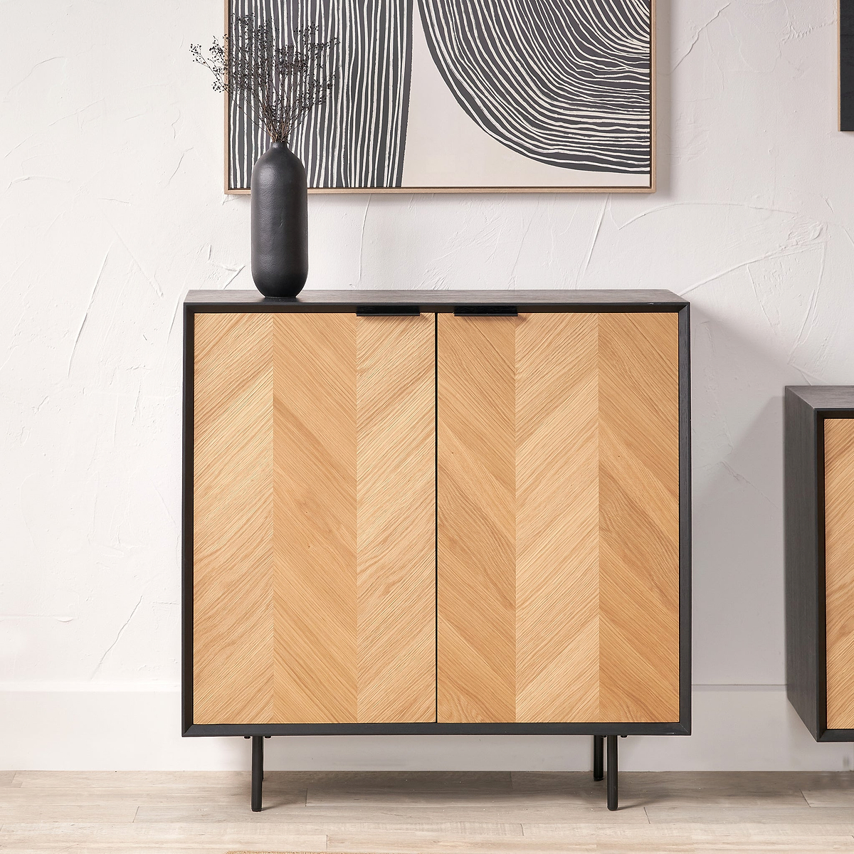 Hailee 2 Door Bar Cabinet from Roseland Furniture