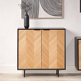 Hailee 2 Door Bar Cabinet from Roseland Furniture