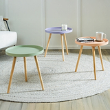 Halston Sage Wood Side Table from Roseland Furniture