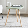 Halston Sage Wood Side Table from Roseland Furniture