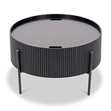 Henderson Black Storage Coffee Table from Roseland Furniture