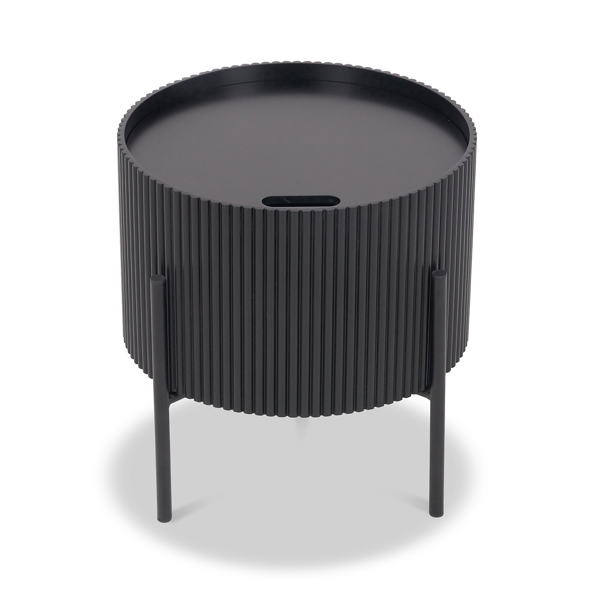 Henderson Black Side Table from Roseland Furniture