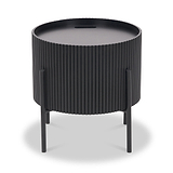 Henderson Black Side Table from Roseland Furniture