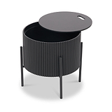 Henderson Black Side Table from Roseland Furniture
