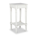Heritage White Pine Wood Accent Table from Roseland Furniture