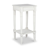 Heritage White Pine Wood Accent Table from Roseland Furniture