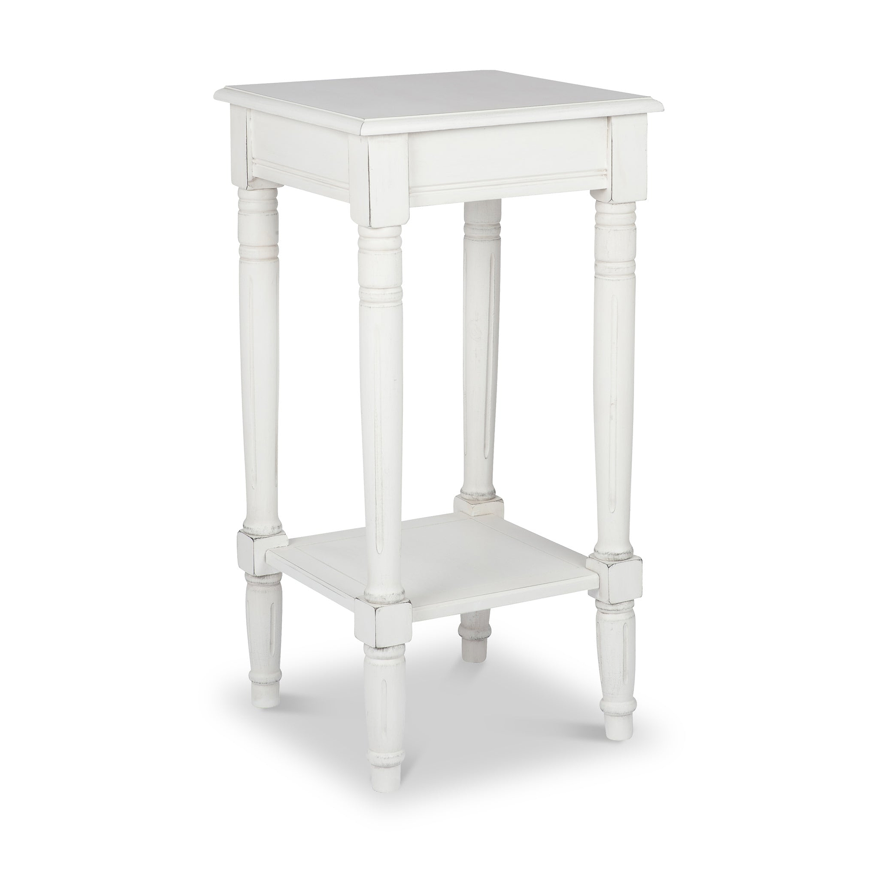 Heritage White Pine Wood Accent Table from Roseland Furniture
