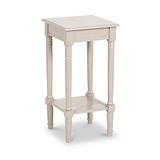 Heritage Putty Pine Wood Accent Table from Roseland Furniture