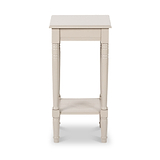 Heritage Putty Pine Wood Accent Table from Roseland Furniture