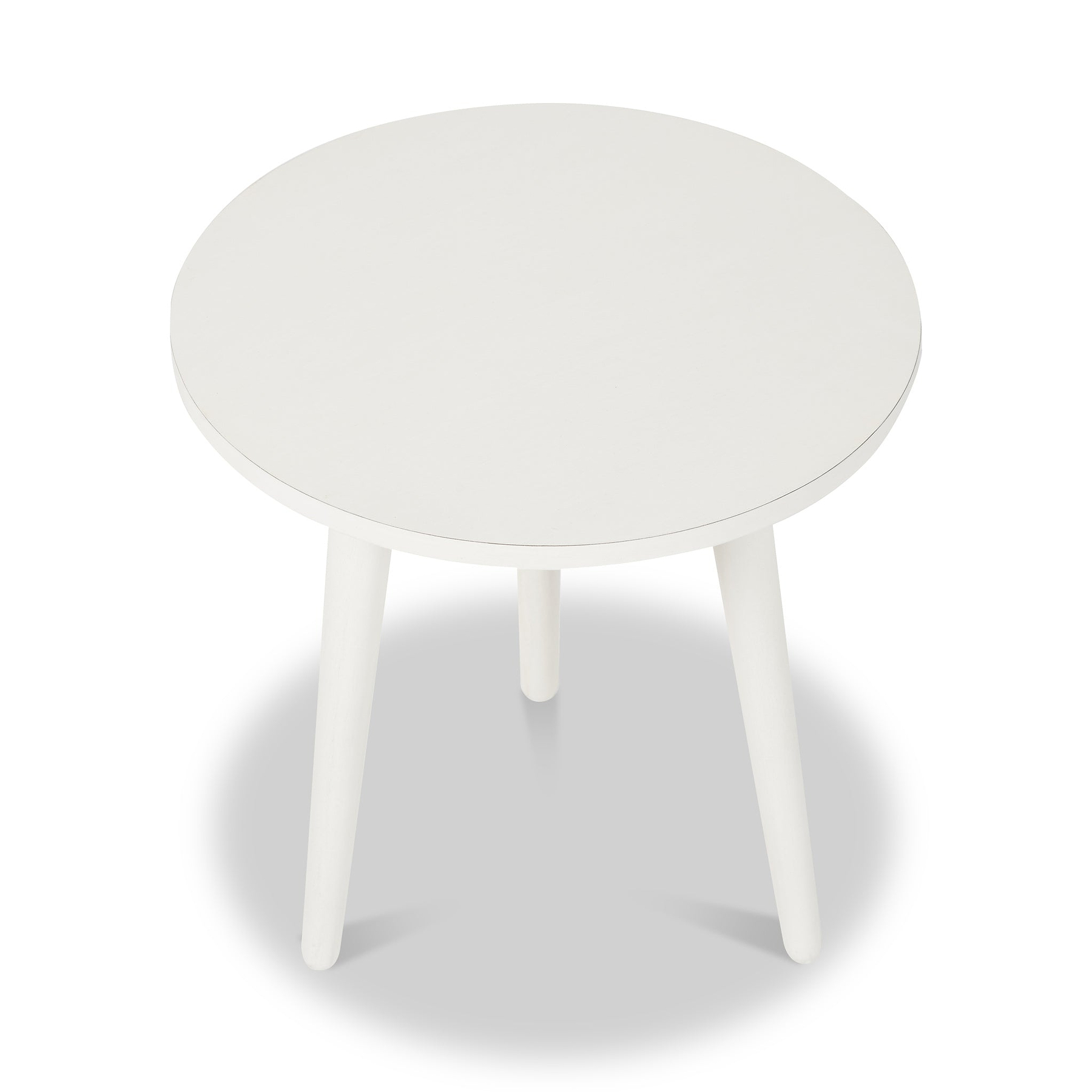 Croft Linen Pine Wood Side Table from Roseland Furniture