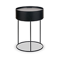 Hugo Black Storage Table from Roseland Furniture
