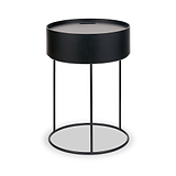 Hugo Black Storage Table from Roseland Furniture