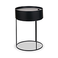Hugo Black Storage Table from Roseland Furniture