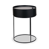 Hugo Black Storage Table from Roseland Furniture
