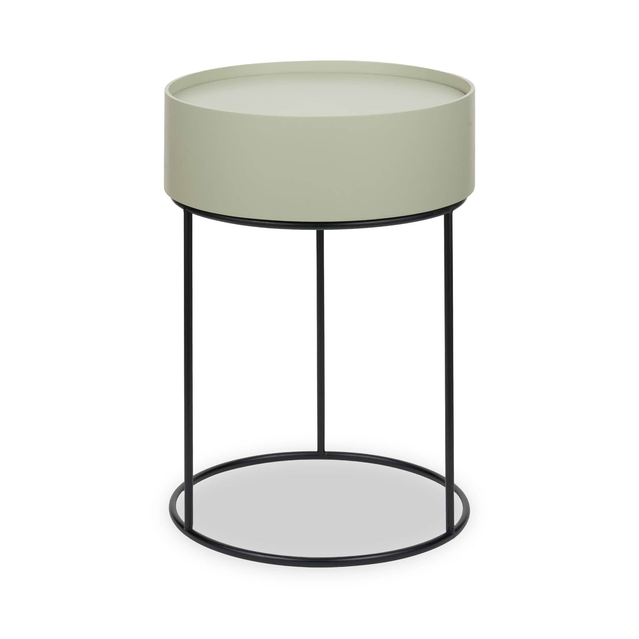Hugo Sage Green Storage Table from Roseland Furniture