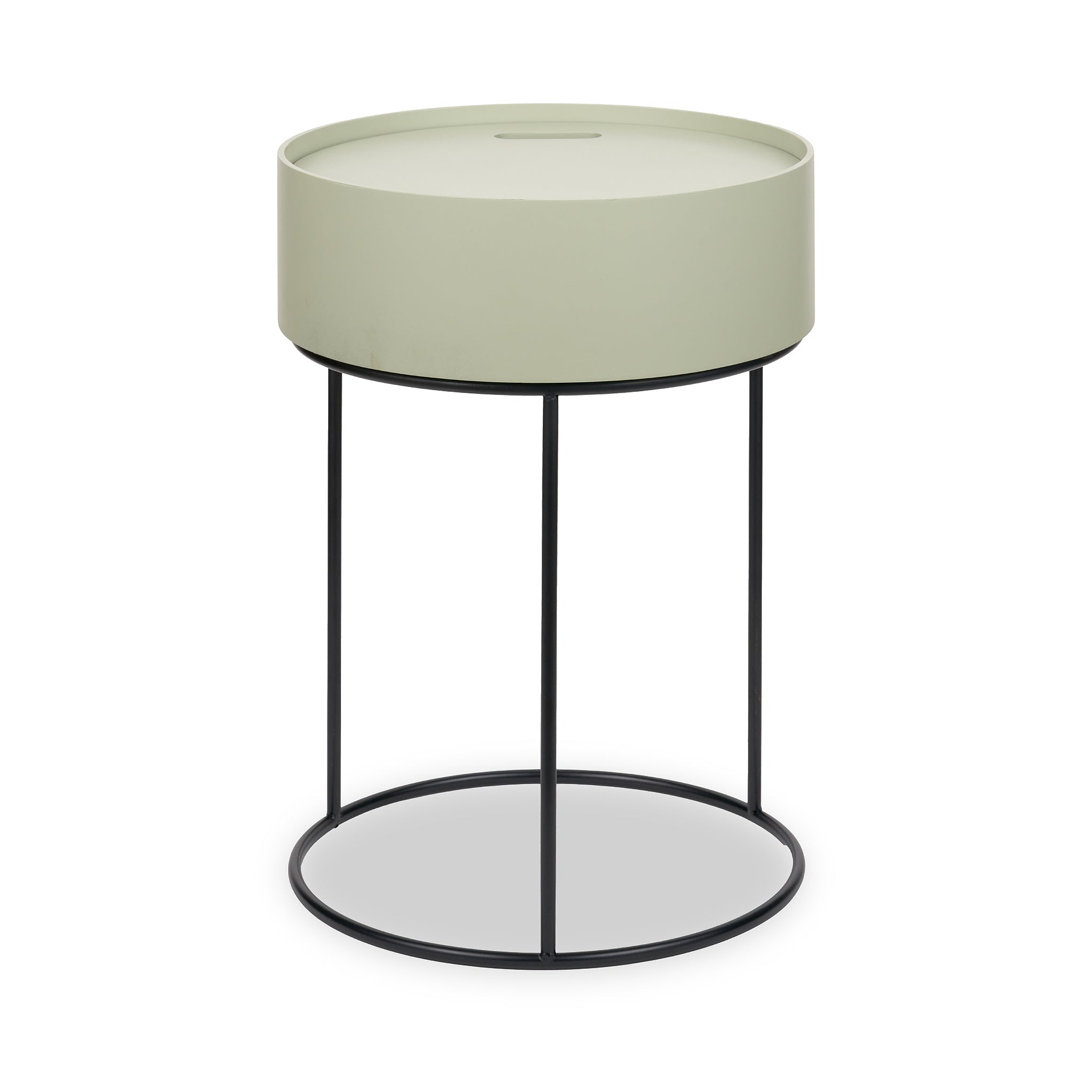 Hugo Sage Green Storage Table from Roseland Furniture